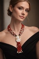 Collier Rajola Femme in Pierres semi-précieuses Corallo 54-429-1